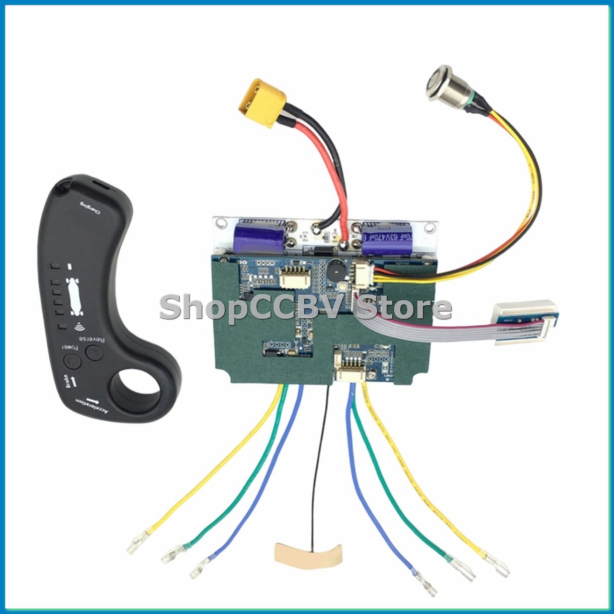 Skateboard - 10S 24/36V Çift Kayışlı Hub Motor