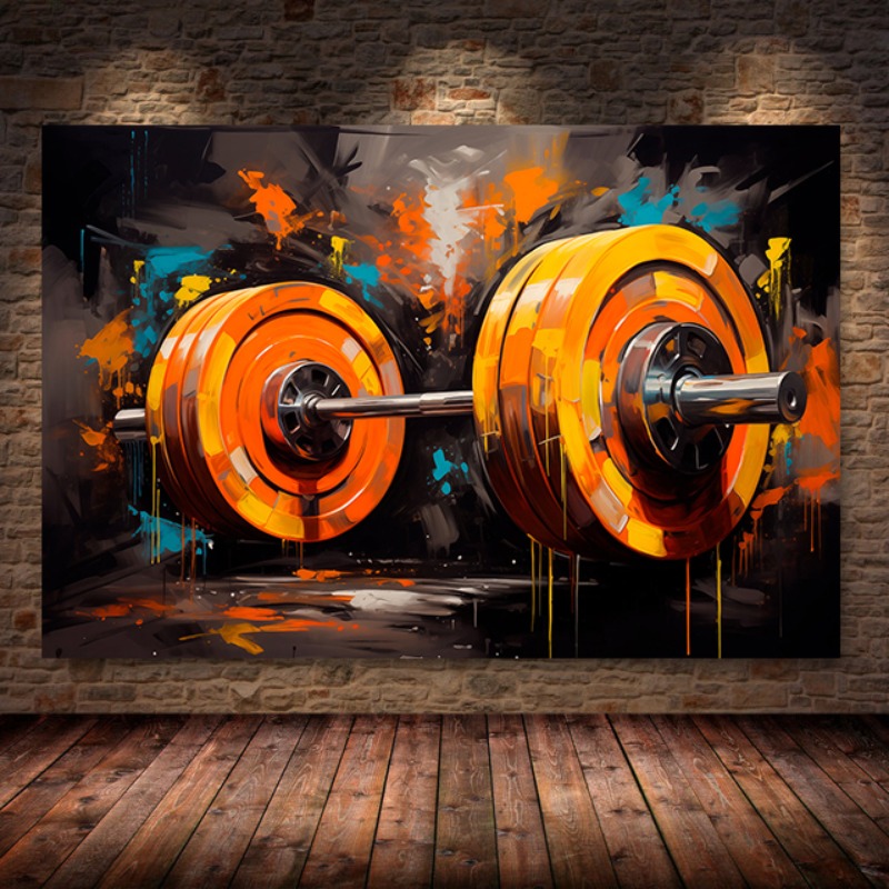 Graffiti halter tuval boyama b - Sports Equipment Poster incelemesi ve fiyatı