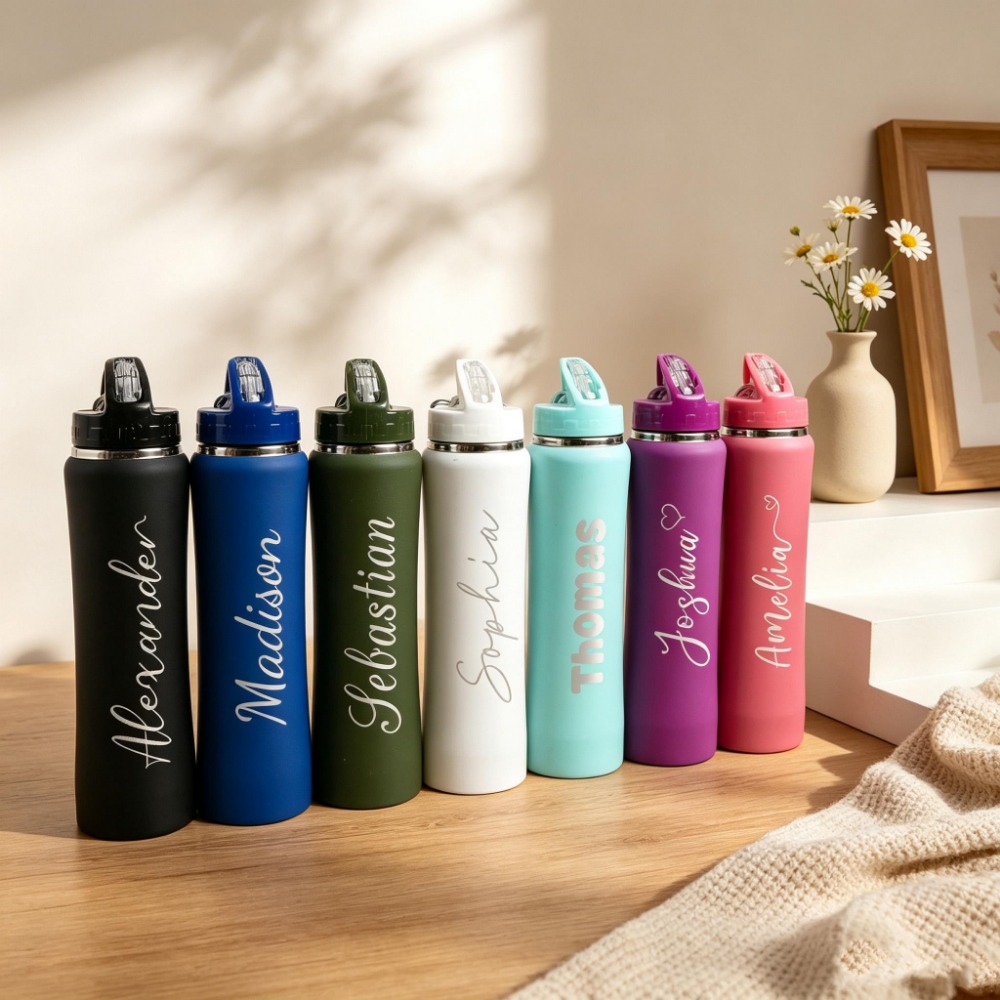 1. İsim Yazılı, Paslanmaz Çeli - Sports Water Bottle Insulated incelemesi ve fiyatı
