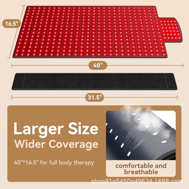 Kırmızı Kızılötesi Işık Terapi - Yoga Mat incelemesi ve fiyatı